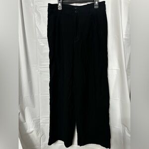 Madewell Drapey Pleated Wide-Leg Pants size 4